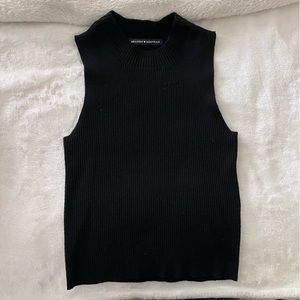 Brandy Melville sleeveless turtle neck